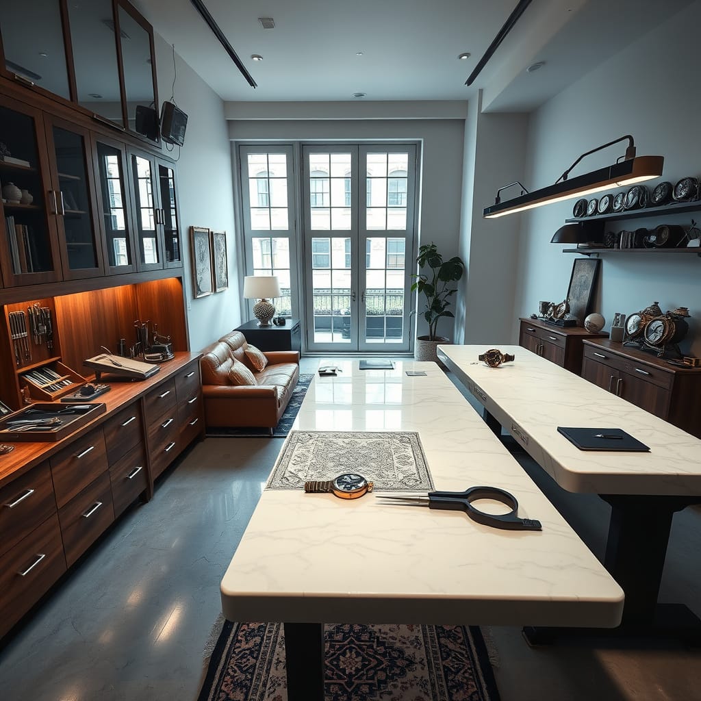 Meticulous craft meets warm, focused living.