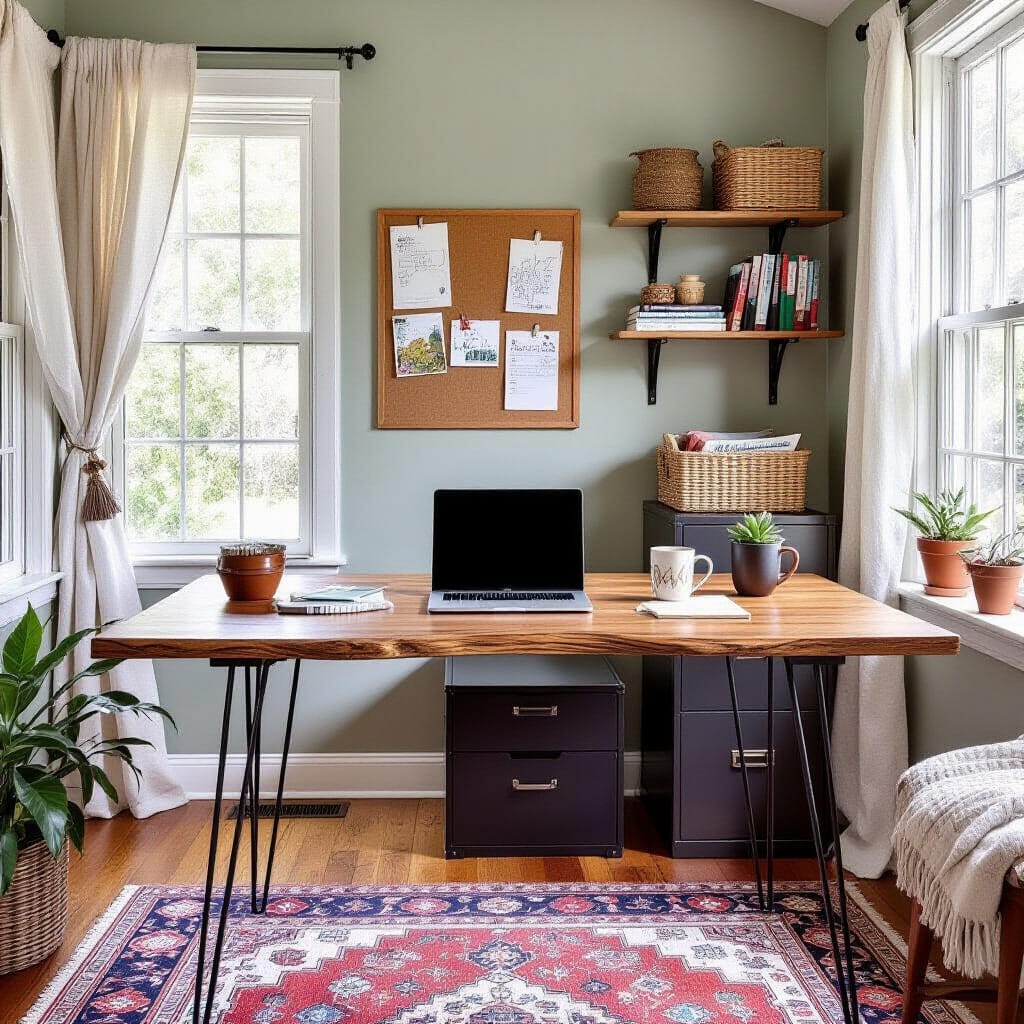 A quiet corner for real work and quiet moments. 🌿