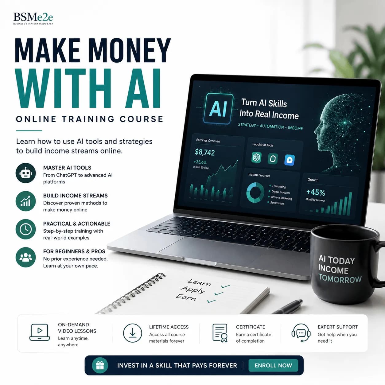 Make Money With AI – Online Training Course