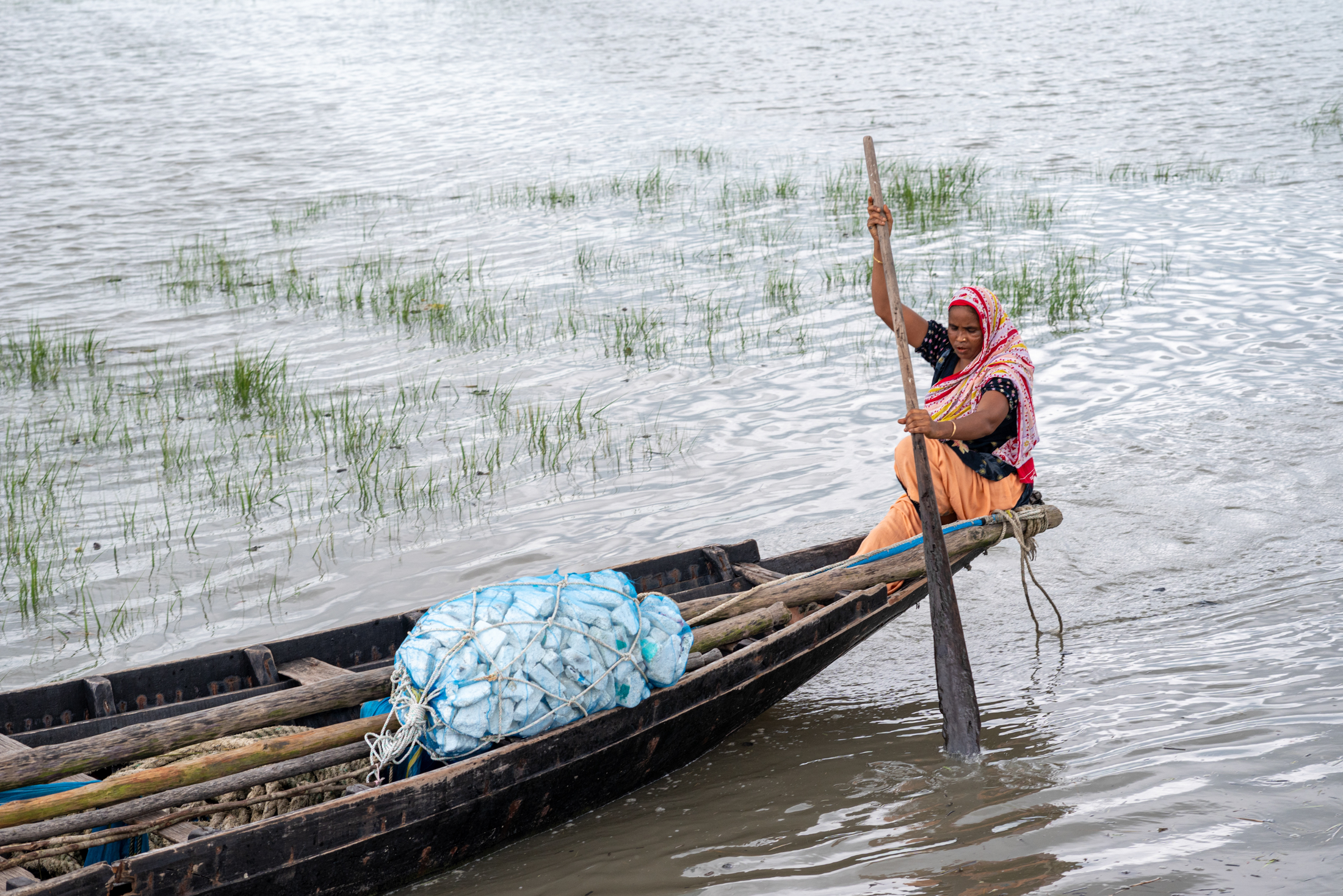 Daily struggle in costal life