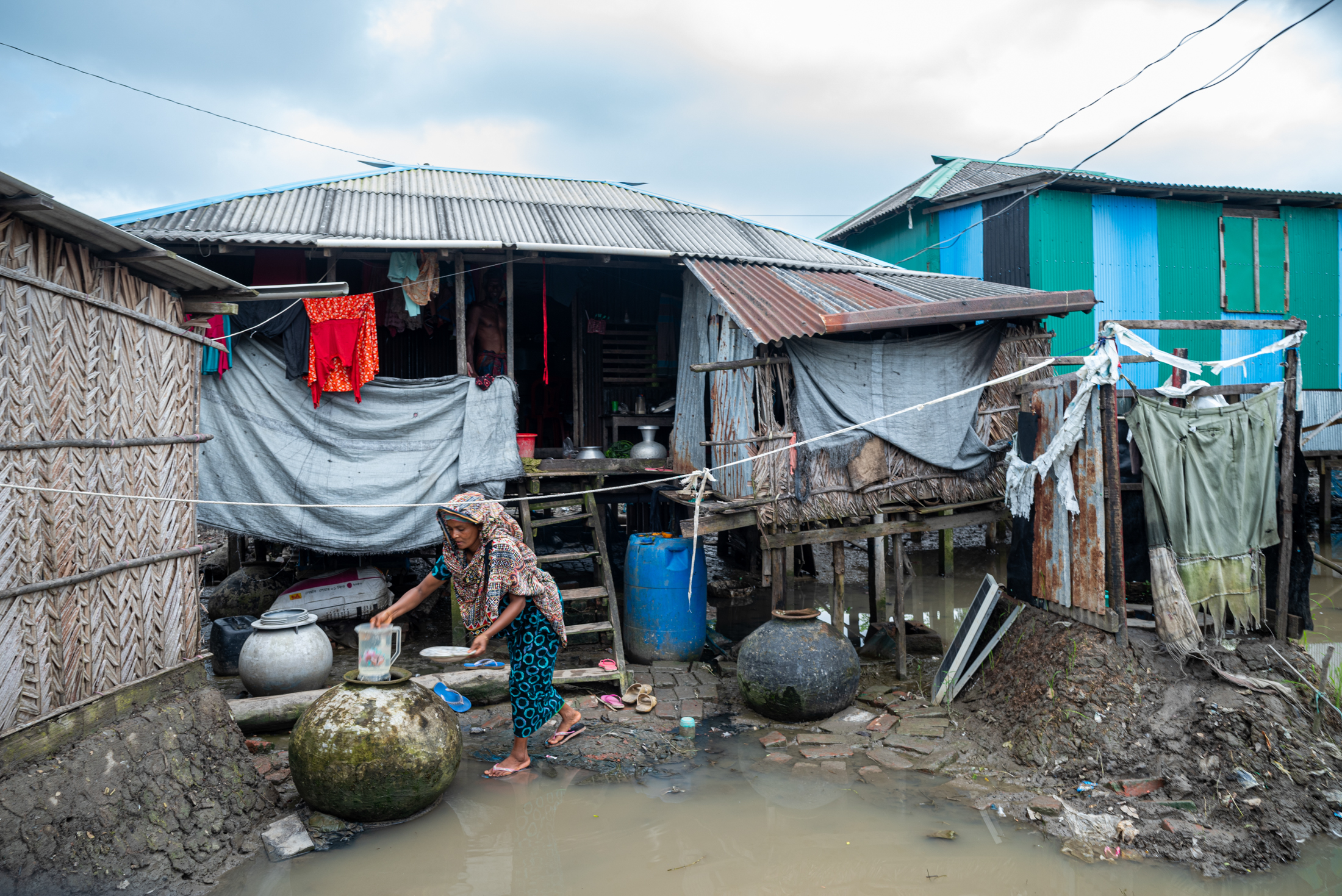 Coastal life in Bangladesh