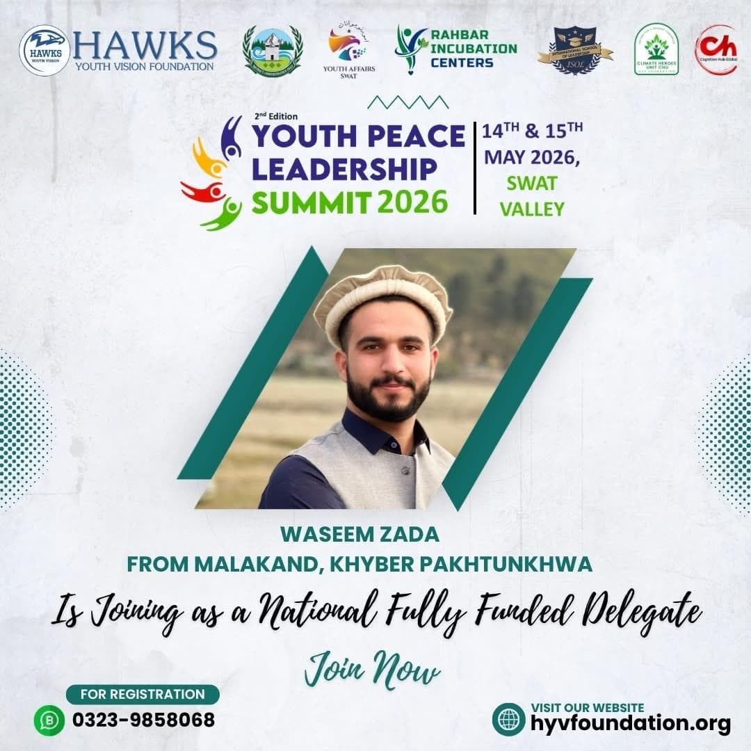 Fully funded candidate for Youth peace leadership summit.