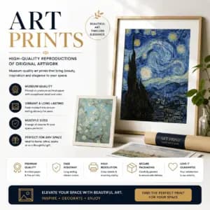 Art Prints – High-Quality Reproductions of Original Artwork