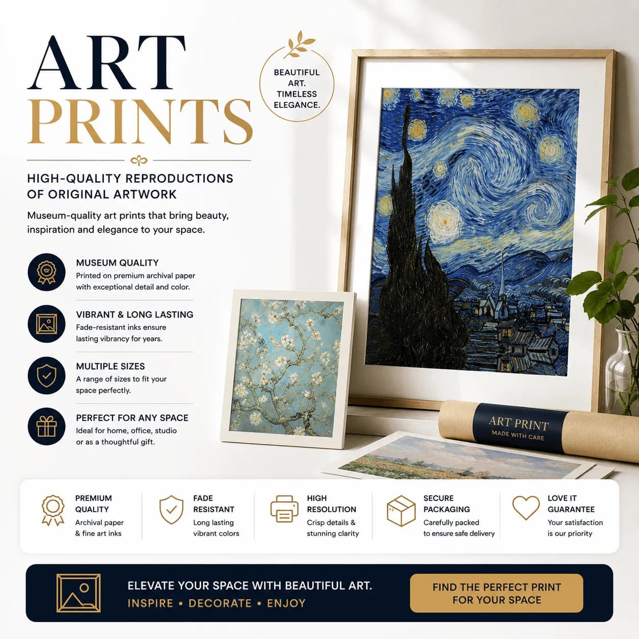 Art Prints – High-Quality Reproductions of Original Artwork