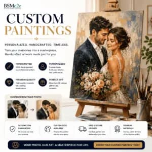 Custom Paintings – Personalized Handcrafted Artwork