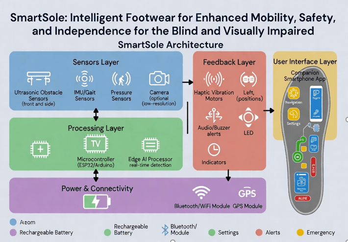 SmartSole: Intelligent Footwear