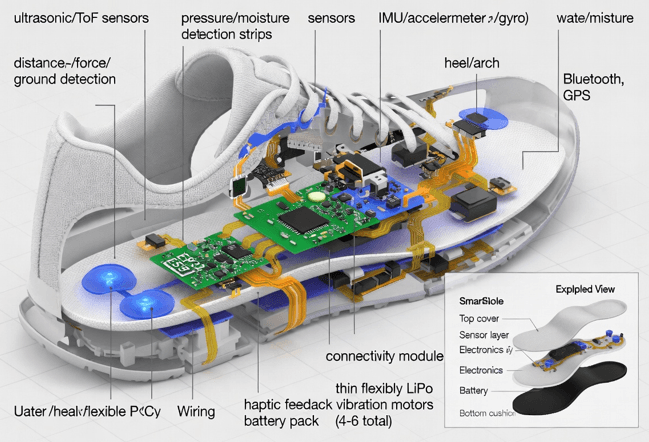 SmartSole: Intelligent Footwear