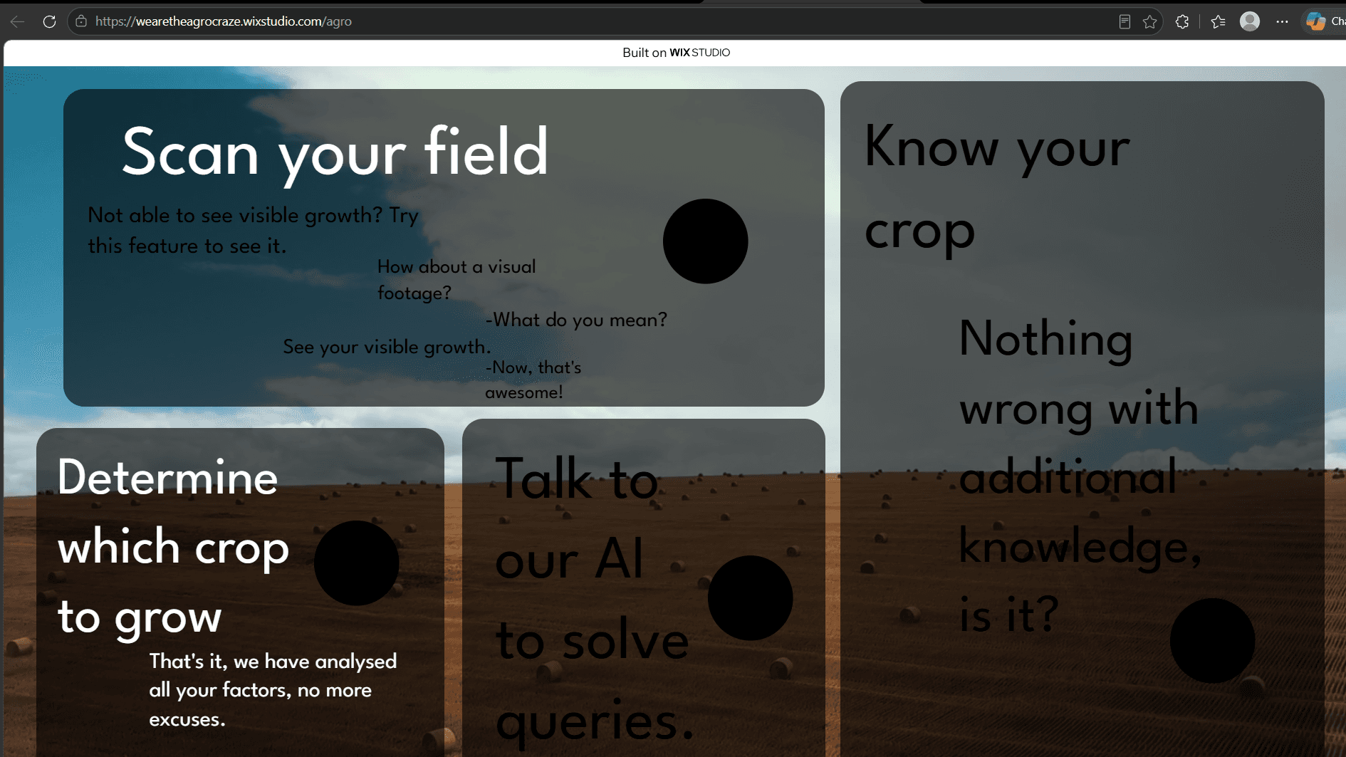 Fine tuned AI to assist first time farming hobbyist