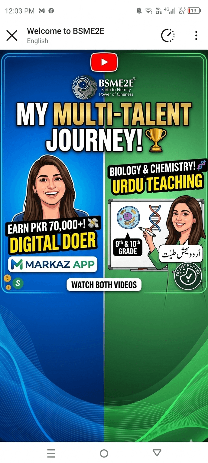 Multi-Talent Creator: Graphic Design, UGC &amp; Digital Teaching