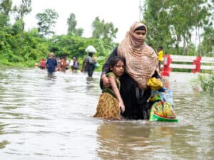 Trapped by the Flood