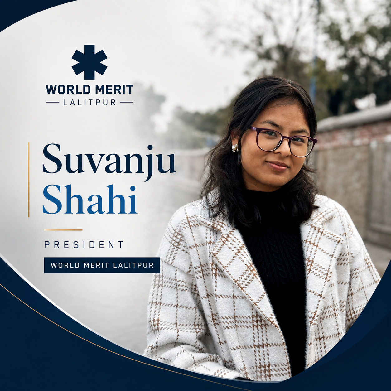 Suvanju Shahi | President of World Merit Lalitpur