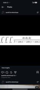 Unfolding a Triple Integral with Trigonometric Substitution