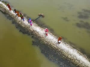 Water on Their Shoulders