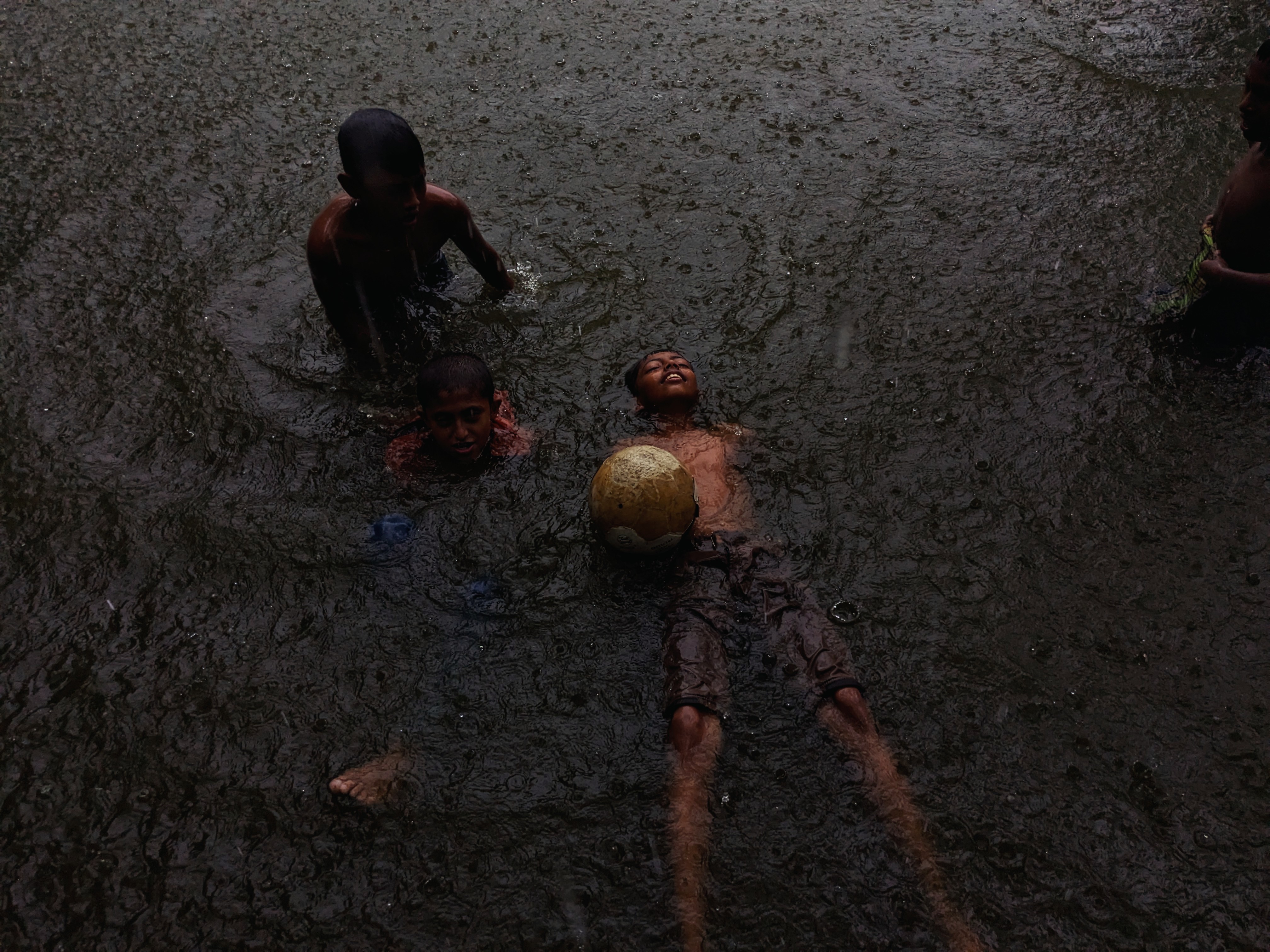 Rain and childhood