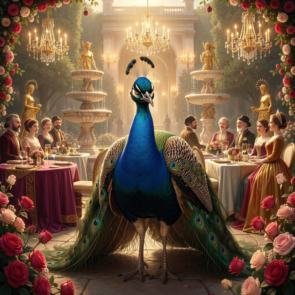 The Peacock’s Grand Garden Gala
