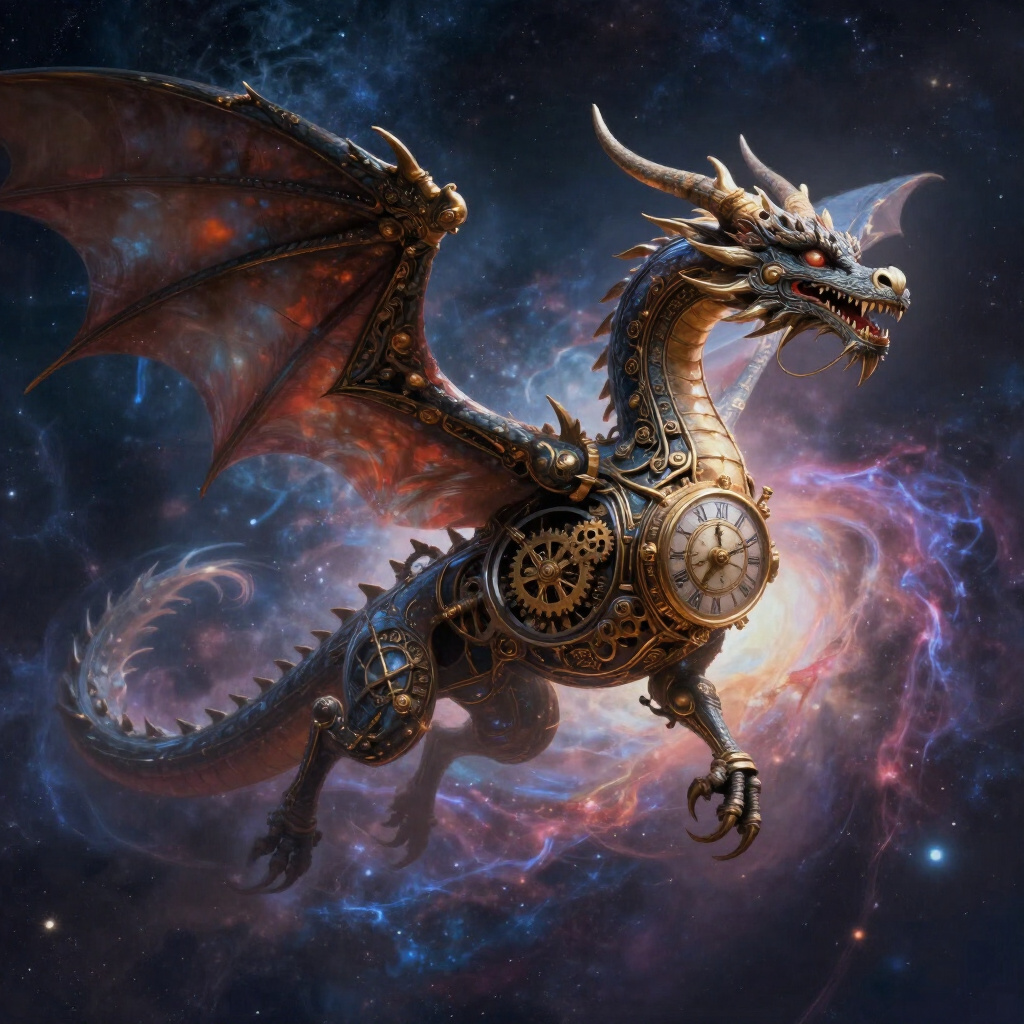 Cosmic Clockwork Dragon