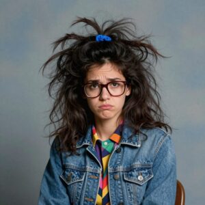 Bad Hair Day Series — Portrait #1