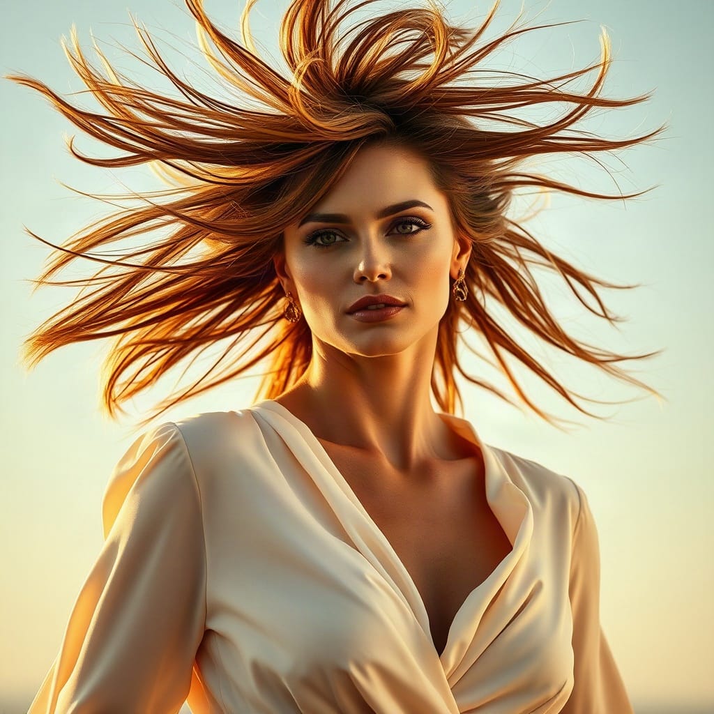 Bad Hair Day Series — Portrait #5