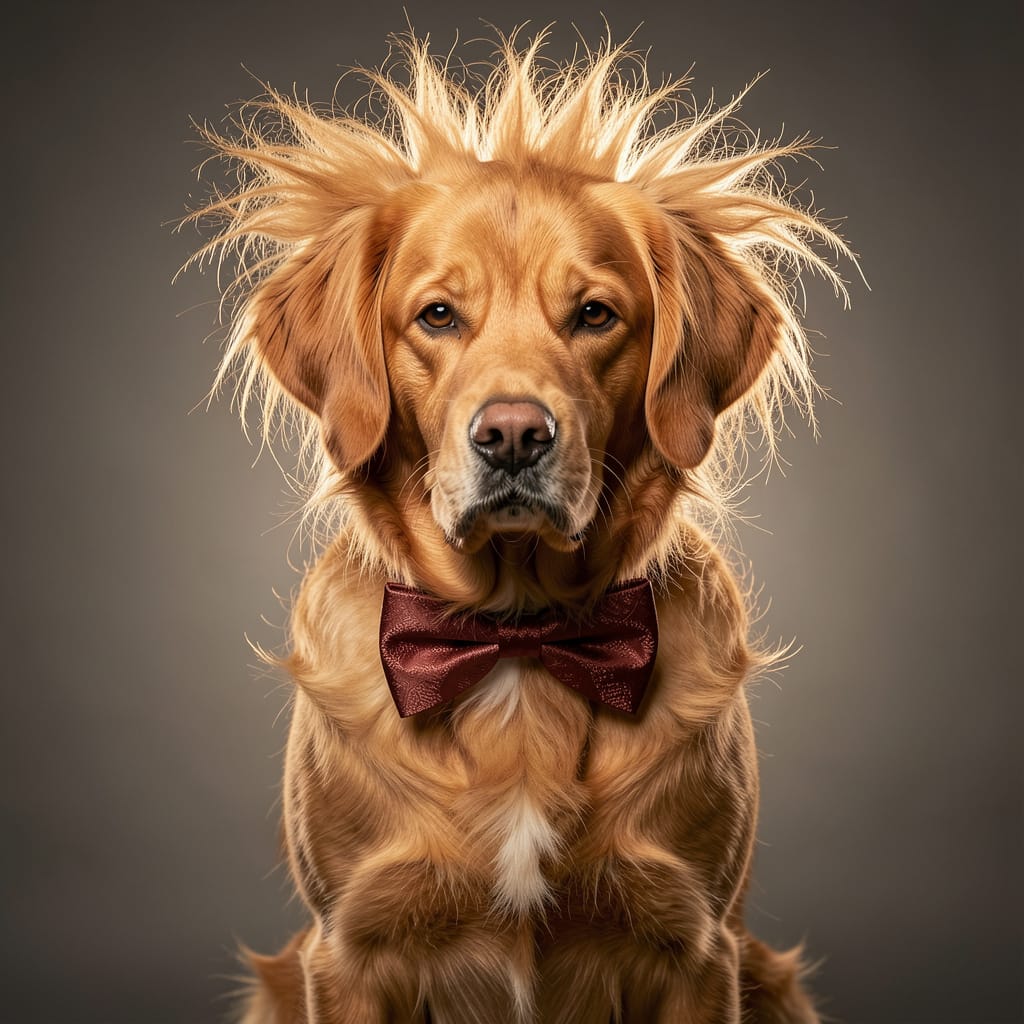 Bad Hair Day Series — Portrait #7