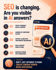 SEO Is Changing: Are You Visible in AI Answers?