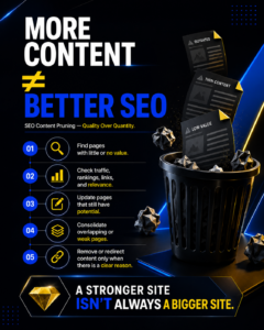 More Content ≠ Better SEO: Why Content Pruning Matters