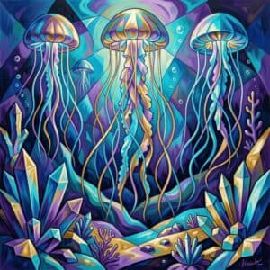 Dreams Beneath the Sapphire Sea