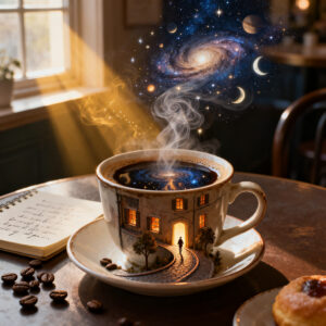 A Universe in Every Sip