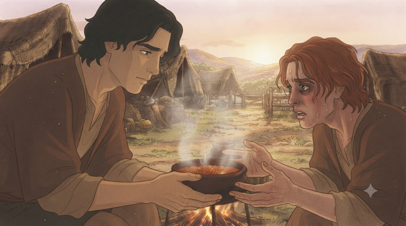 The Bible Story of Esua and Jacob