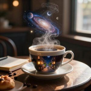 A Universe Between Sips