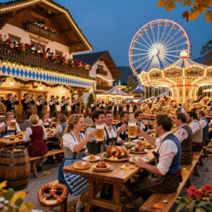 Oktoberfest Night in Bavaria