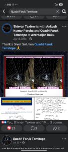 Recognized by Friends for Talented Mathematical Solutions