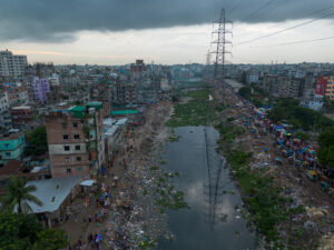 Plastic-Choked Buriganga