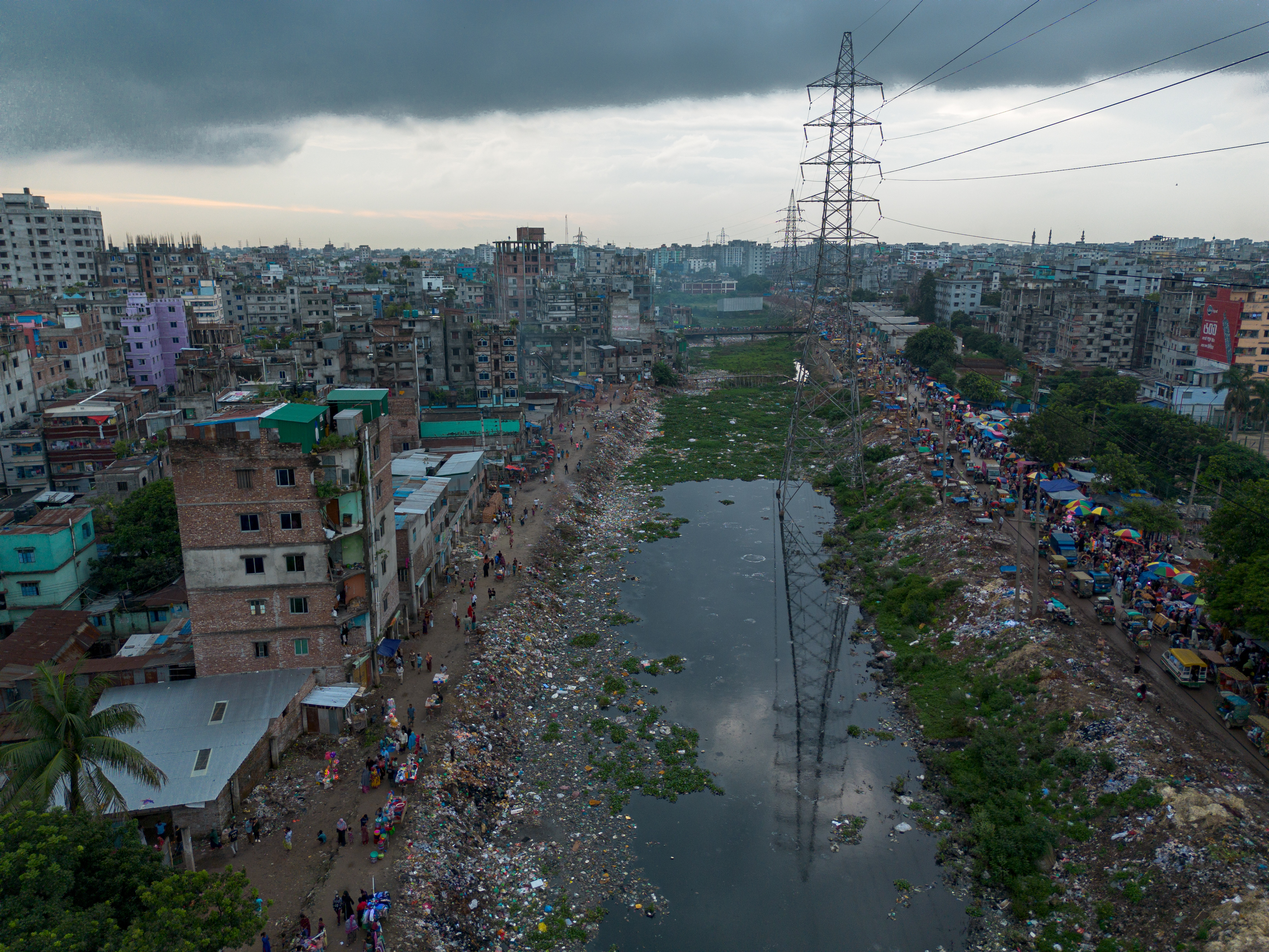 Plastic-Choked Buriganga
