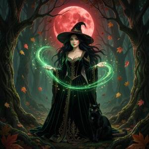 The Witch of the Crimson Moon