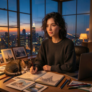 The Other Me: A Dreamer Behind the Canvas