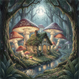 The Cottage Where the Forest Dreams