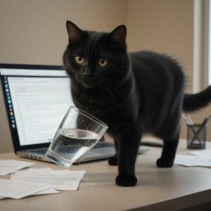 One Paw Away from Workplace Chaos