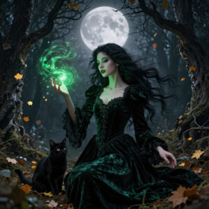 Moonlit Sorcery: The Emerald Witch