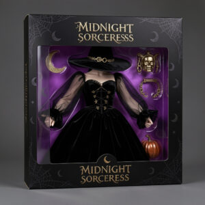 Midnight Sorceress: The Ultimate Halloween Costume