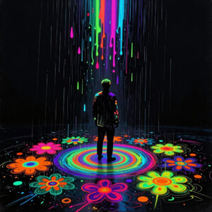 Where Color Falls from the Sky