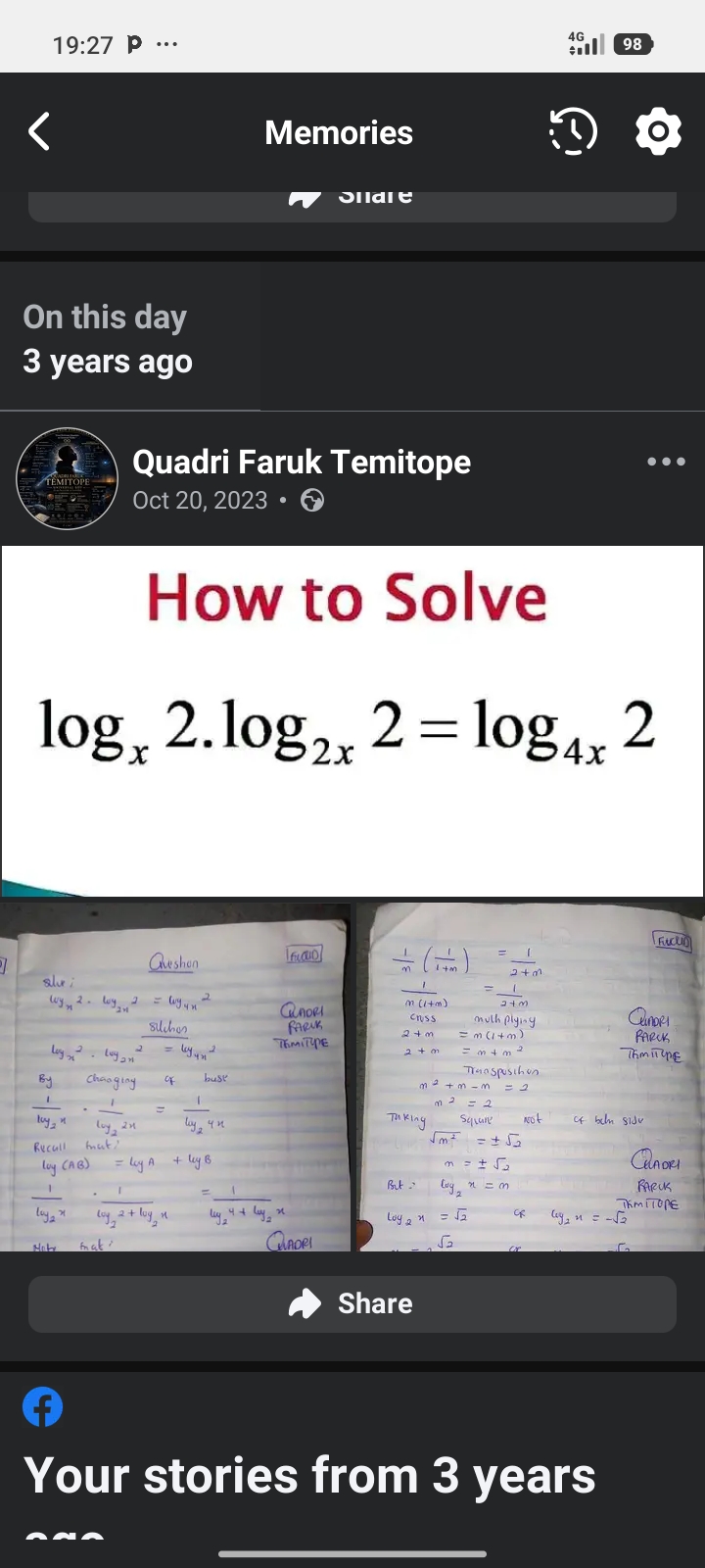 Logarithmic Equations &amp; Change of Base Problem Solving