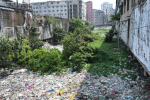 A Canal Buried in Waste