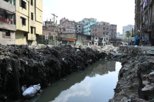 A Canal Lost to Garbage