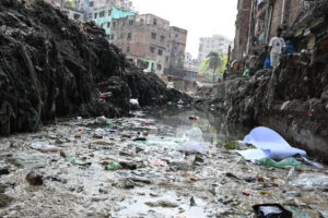 A Canal Buried in Waste