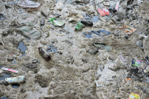 Plastic in the Mud