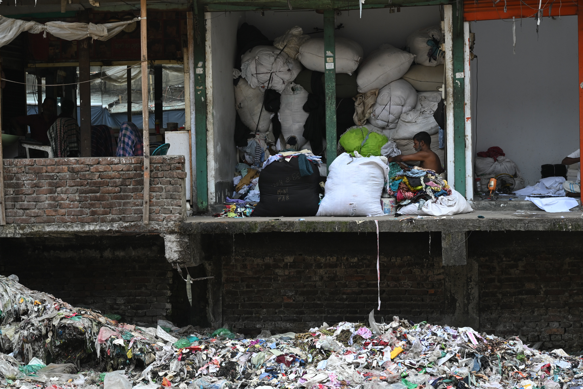 Shops Above the Rubbish