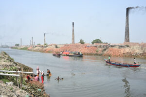 Industry Along the Water