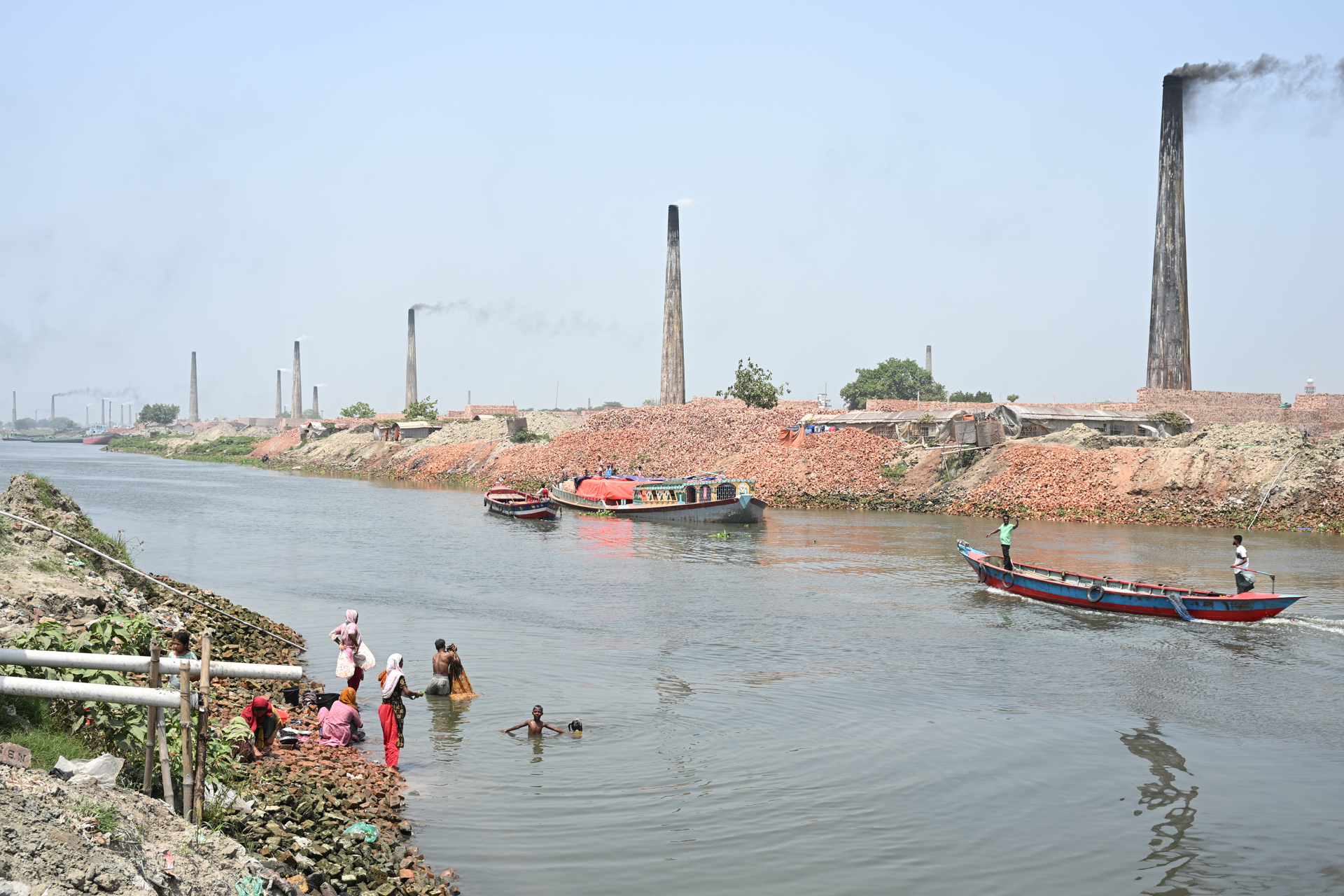 Industry Along the Water