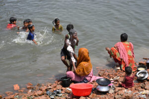Washing in the River