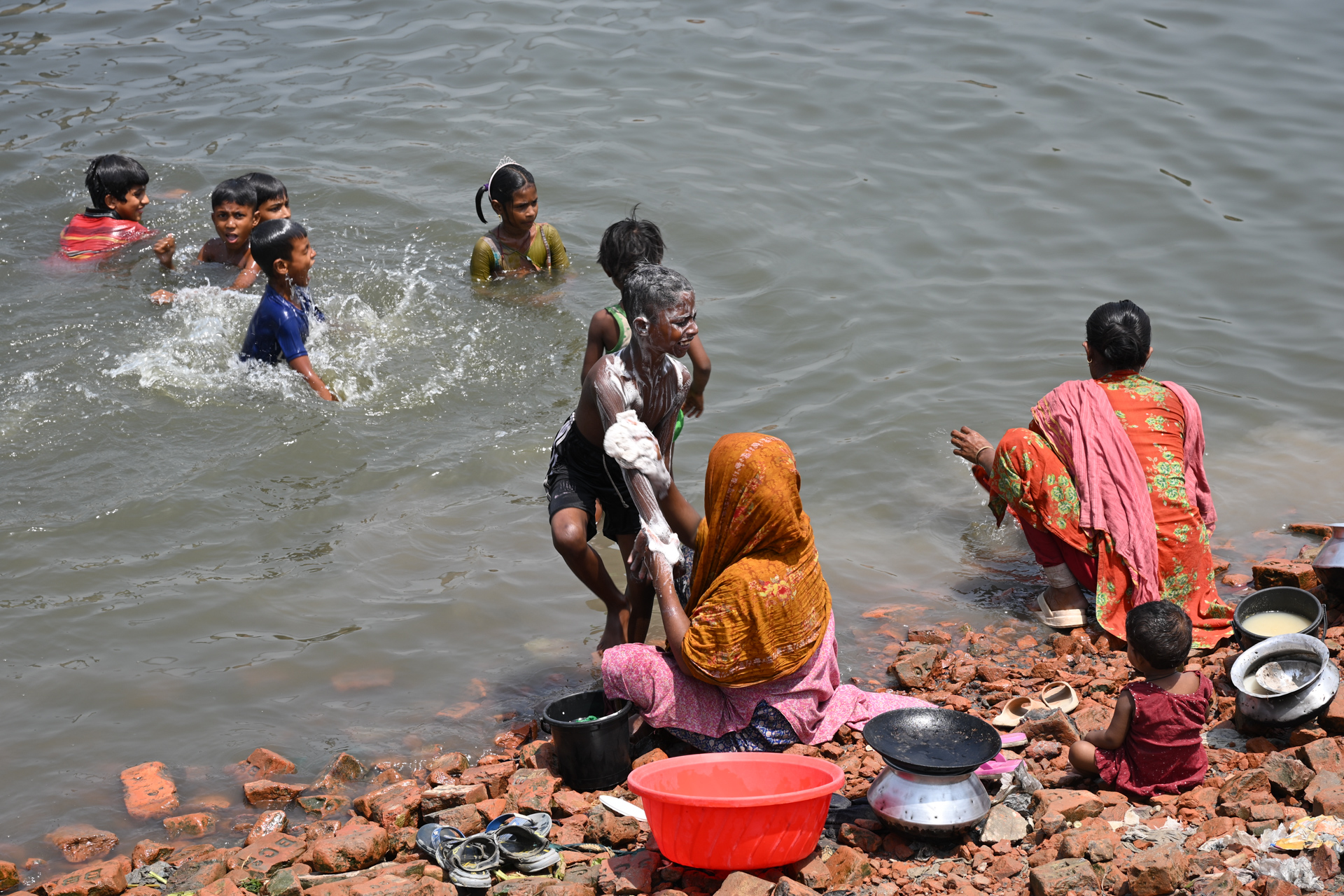 Washing in the River